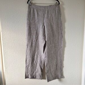 CHICO’S 100% Linen Wide Leg Pants Women Size 1.5 NWT